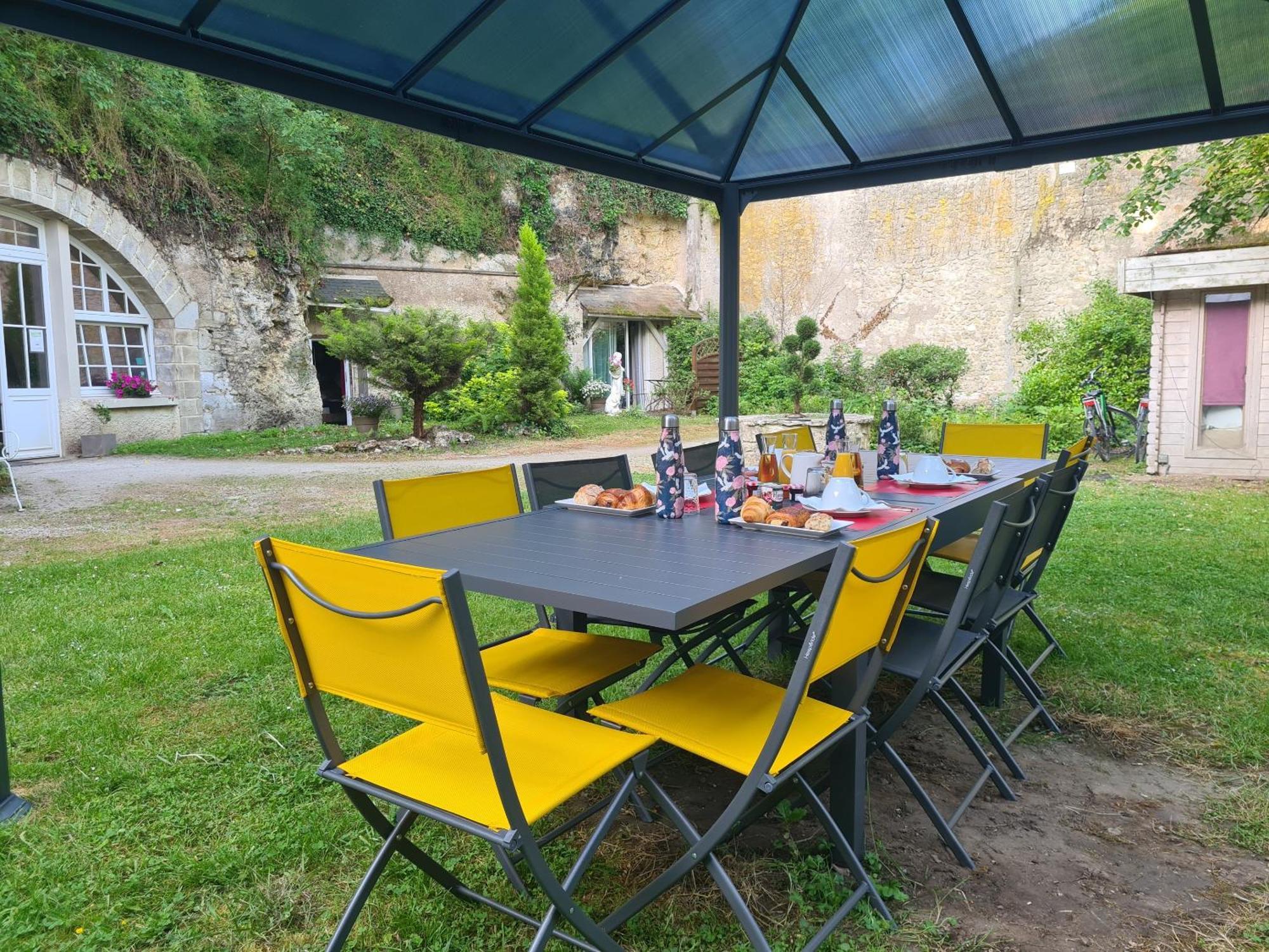Chambres D'Hotes Troglodytes Le Clos De L'Hermitage Amboise Ruang foto